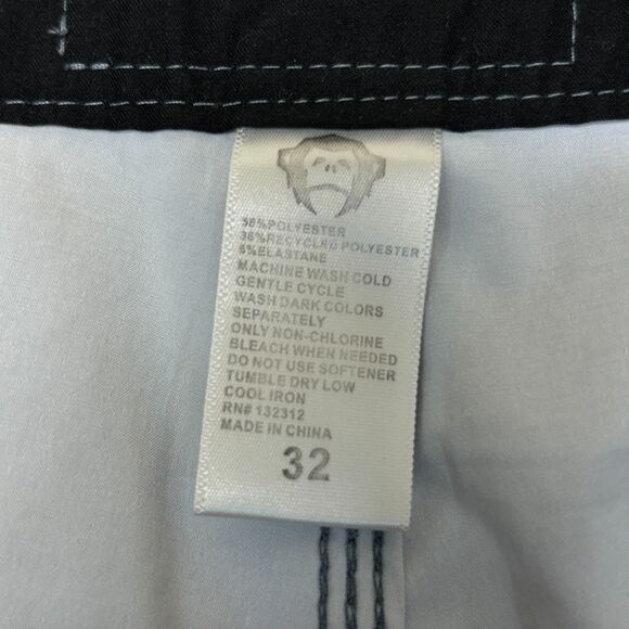 Howler Brothers Men Swimwear Swim Trunks Board Shorts Size 32 Gray D004 -9 - Picture 9 of 16